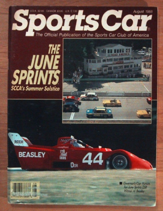 SPORTS CAR 1988 AUG - JUNE SPRINTS, LANCIA CROWNED